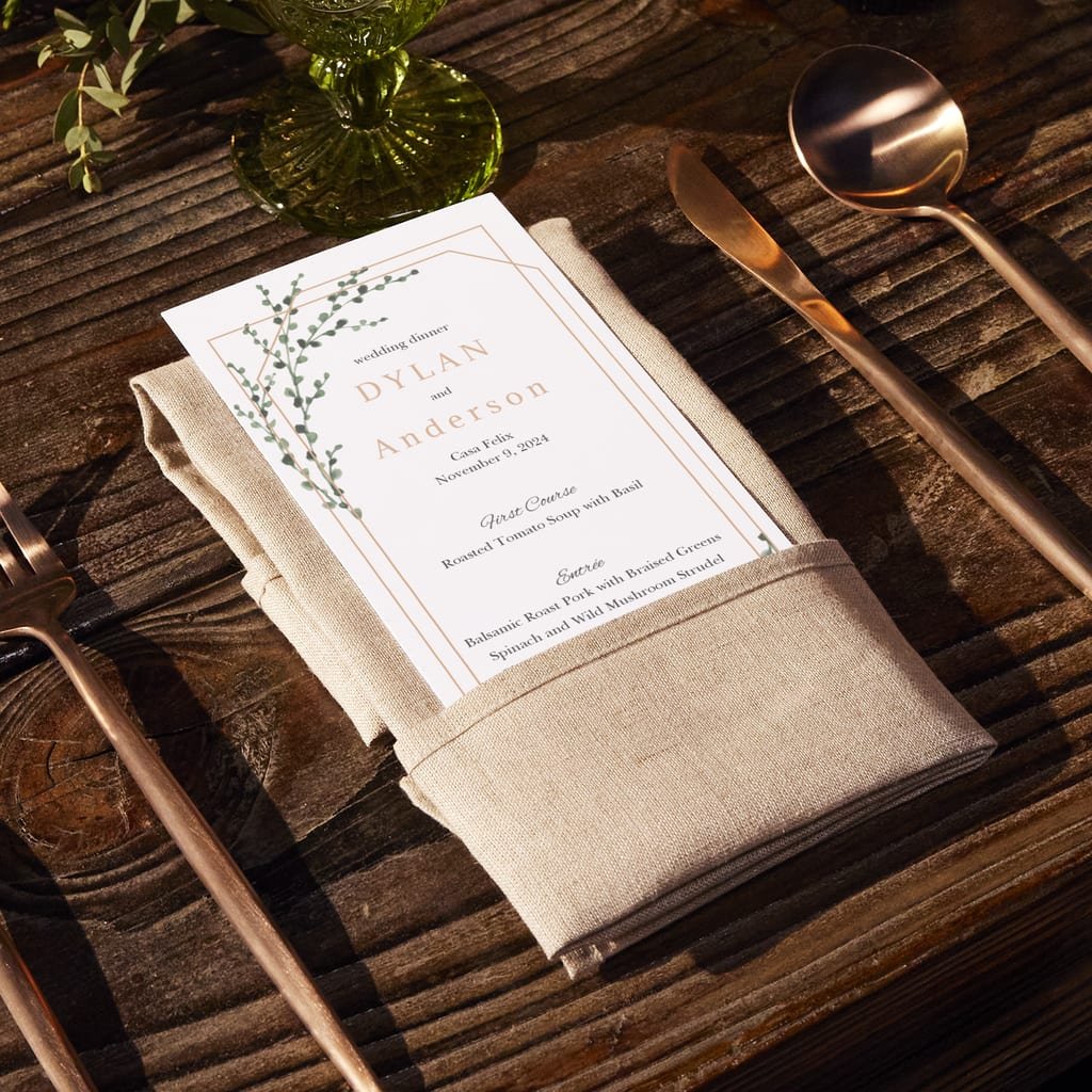 Tailored Wedding Menus for Every Couple